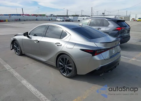 2021 Lexus Is 350 F Sport z USA, uszkodzony, nr VIN JTHGZ1B20M5047125